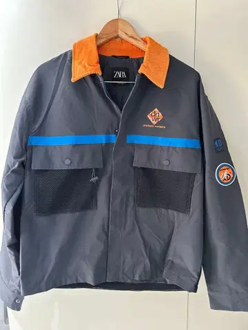 ZARA 패치 나일론 자켓 M