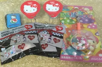 마이멜로디 헬로키티 마스코트 스트랩 모음 Sanrio 레어