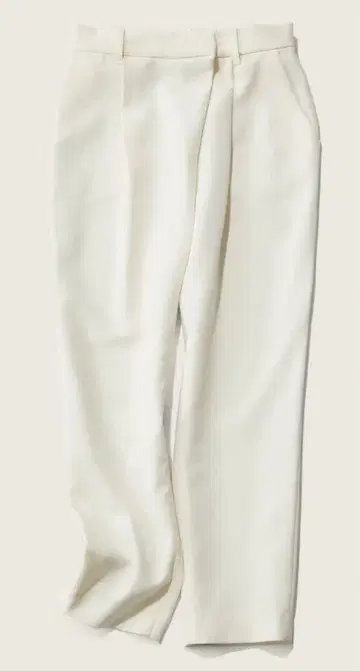 Soeju 턱 팬츠 WHITE M