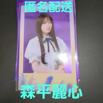 [컨디션 최상] 노기자카 모리히라 레이신 신참자 폴라로이드풍 클리어 카드