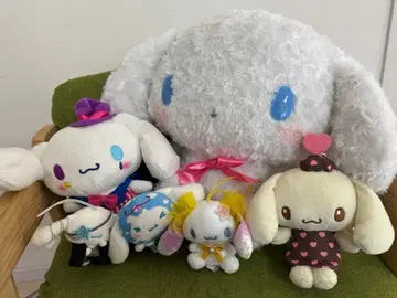 시나모롤 봉제 인형 마스코트 6개 세트