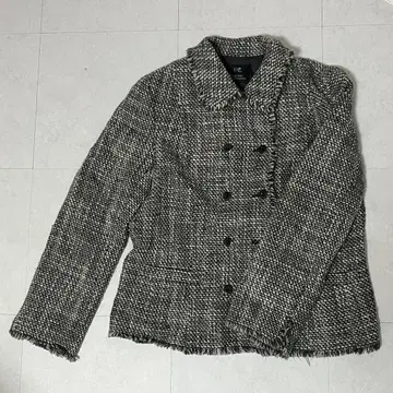 23K 테일러드 자켓 블랙 화이트