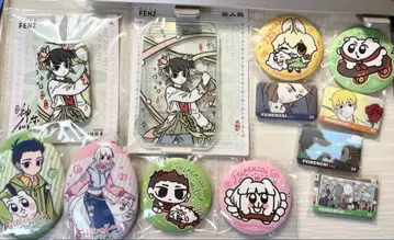 비인재 페이렌자이 캔뱃지 세트 12점