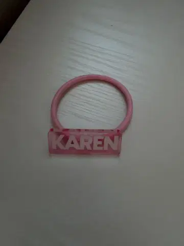 FRUITS ZIPPER 마츠모토 카렌 머리끈