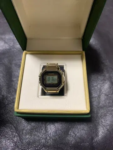 카시오 반지 워치 골드 CRW-001G-9JR G-SHOCK