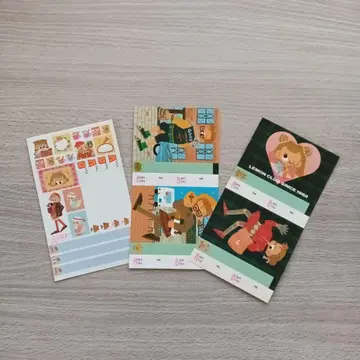 레몬 빌리지 카세트 라벨 씰