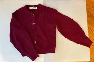 THE SHINZONE 버건디 가디건