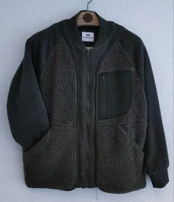 UNIQLO x WhiteMountaineering 플리스 블루종