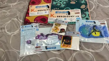 애니메이션 캐릭터 타월 컬렉션