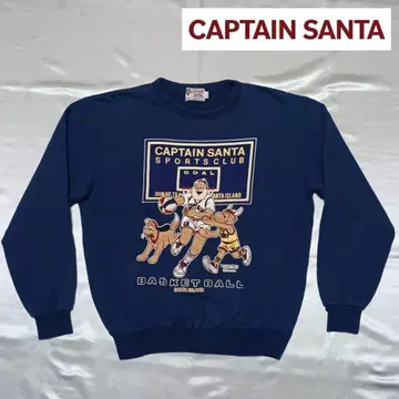 [ CAPTAIN SANTA ] 캡틴 산타 트레이닝복 ( M/네이비 )