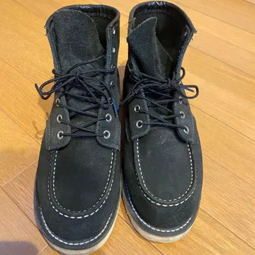RED WING SHOES 블랙 스웨이드 부츠 8874