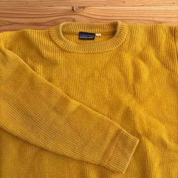 파타고니아 머스타드 스웨터