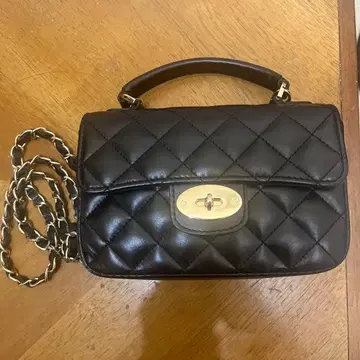 오우렌티 퀼팅 숄더백