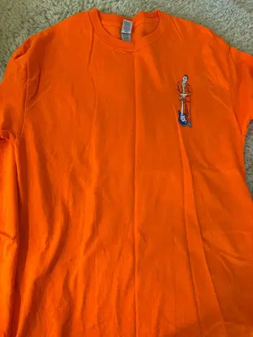 [초레어] cory wong 셔츠 오렌지