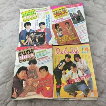디럭스 프로레슬링 38권 부록 포스터 (점보 포스터 11장) 달력 포함