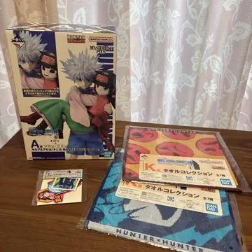 HUNTER x HUNTER 피규어 제일복권 키루아 아르카 세트