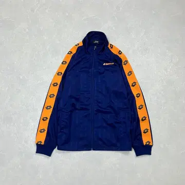 lotto 로트 트랙 자켓 저리 암라인 오렌지 구제 의류