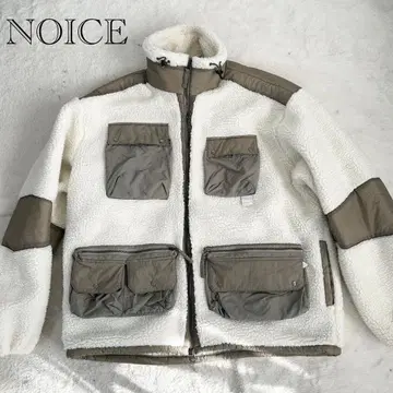 새상품급 NOICE 보아 플리스 자켓 XL BTS V 착용 노이스 한국