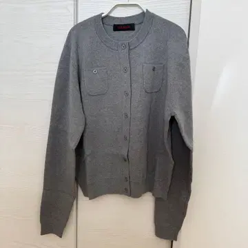 caban 코튼 캐시미어 크루넥 가디건