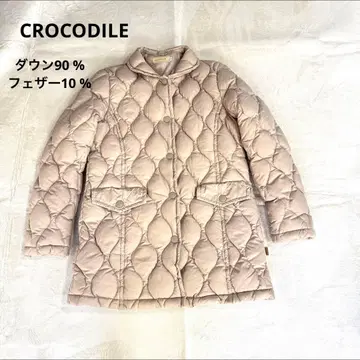CROCODILE 크로커다일 다운 자켓 베이지 M 사이즈