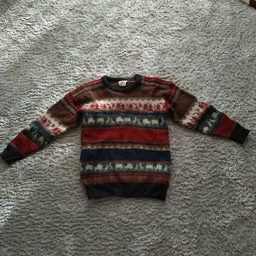KANATA 노르딕 무늬 스웨터 M 사이즈
