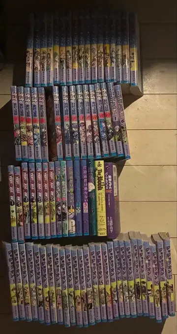 죠죠의 기묘한 모험 코믹스 소설 세트