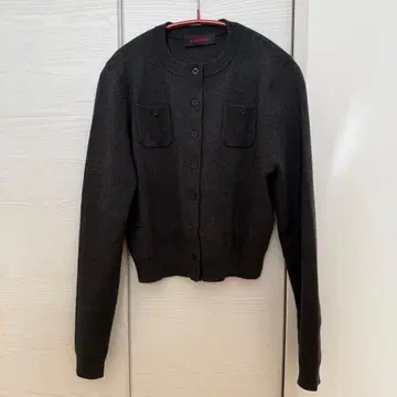 caban 코튼 캐시미어 크루넥 가디건