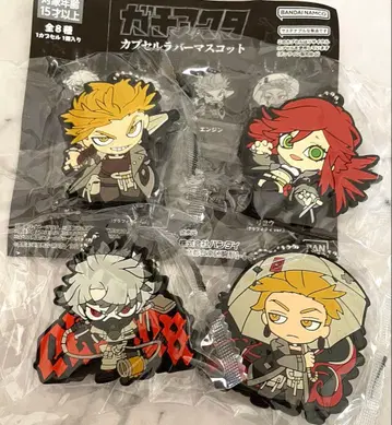 가치액터 러버 마스코트 루드 엔진 리요우 4세트