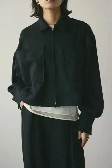 와이드 포켓 자켓