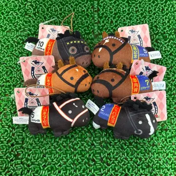 서러브레드 컬렉션 통통 마스코트 4종 전 6종 컴플리트