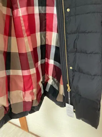 하이 멀티 피치 타프타 롱 다운 코트 40