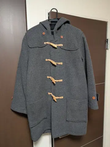 DES PRES 그레이 더플 코트 40