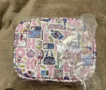 센스 오브 원더 헬로키티 네세시티 스퀘어 파우치 핑크