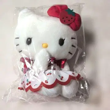 메조피아노 헬로키티 봉제 인형 앉은키 약 22cm