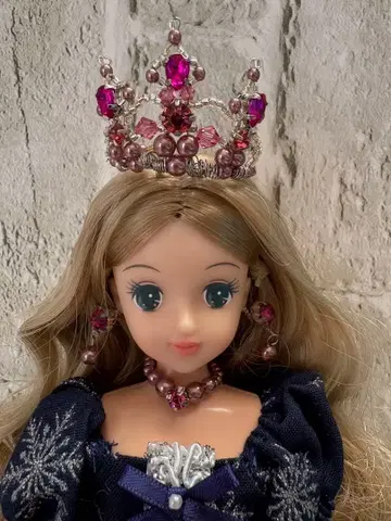 리카짱 제니 티아라 세트 2