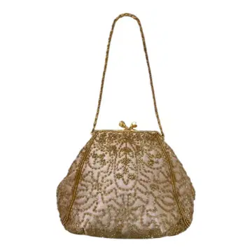 파티 백 골드 컬러 결혼식 파티 포멀 비즈