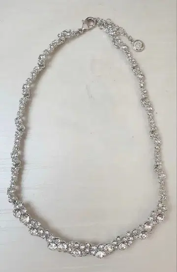 [ 새상품급 ] 네즈 진카 JN 클리어 크리스탈 목걸이 초커