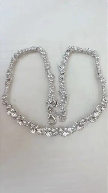 [ 새상품급 ] 네즈 진카 JN 클리어 크리스탈 목걸이 초커