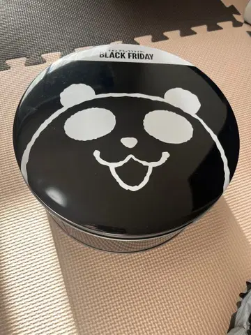 이온 한정판 블랙 팬더 디자인 니베아 BIG 캔 빈 캔