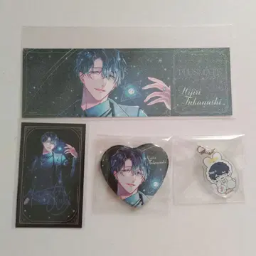 PLUSMATE 폴라로이드 티켓 캔뱃지 참 타카나시 히지리