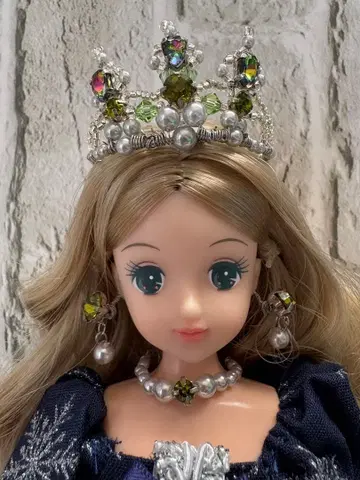 리카짱 제니 인형용 티아라 세트 3