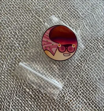 오사카 간사이 박람회 2025 발트관 캐릭터 바라비 핀 배지