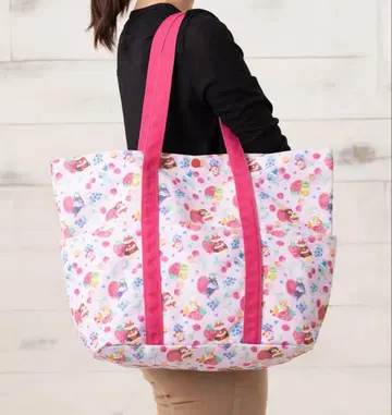 미사용 수채화 후르츠 올 패턴 마마백 마더백 호빵맨