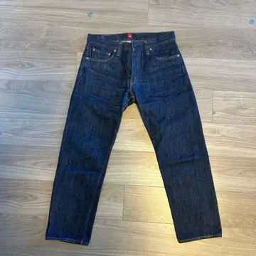 리졸트 다크 블루 스트레이트 데님