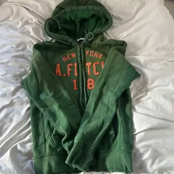 Abercrombie & Fitch y2k 그런지 데미지 가공 후드티