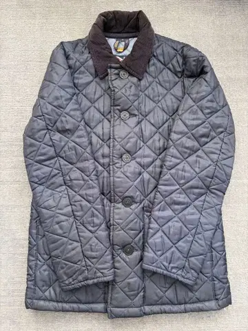 LAVENHAM 퀼팅 자켓 네이비