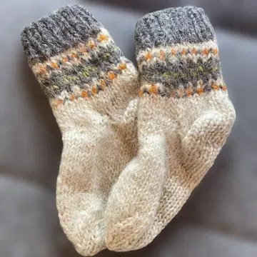 [레어] 우크라이나 울 삭스 손뜨개질