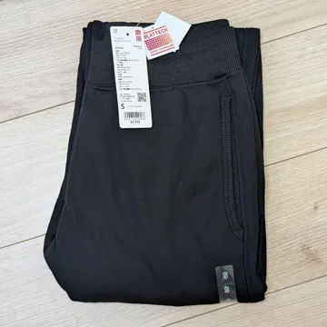 UNIQLO 히트텍 보아 스웨트 팬츠+ 남성용 S 블랙 컬러 1