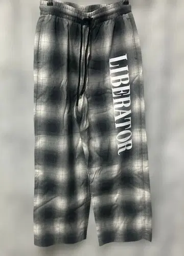 RNA 체크 이지 팬츠 블랙 M 사이즈 미사용 새상품 택 포함