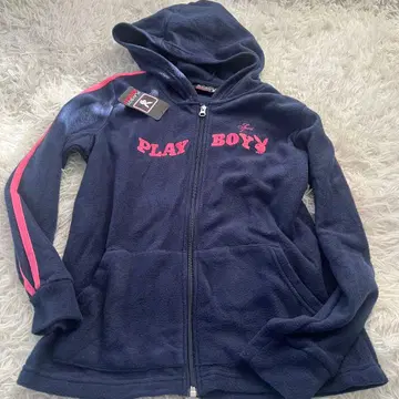 Y2K 그런지 맥브링 구제 의류 PLAYBOY 플리스 후드티